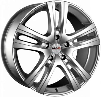 MAK Aria 7,5x17 5x112 ET45 dia 66,6 silver