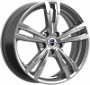 K&K Karrera Light 7x18 5x114,3 ET37 dia 66,6 дарк платинум