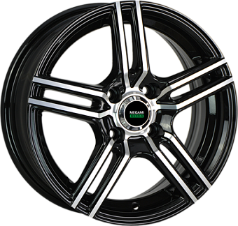 Megami MGM-1 6x15 5x100 ET50 dia 60,1 BKF Megami MGM-1 6x15 5x100 ET50 dia 60,1 BKF