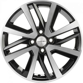 Khomen Wheels KHW1609 (XRay) 6x16 4x100 ET41 dia 60,1 black-FP