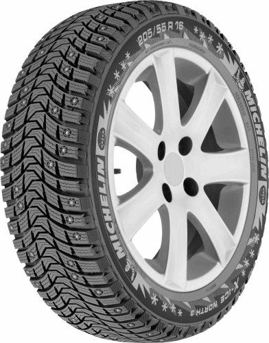 Шины Michelin X-Ice North 3 (XIN3) 295/30 R20 101H XL шип - 1