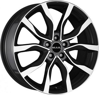 MAK Highlands 8x18 5x114,3 ET40 dia 76 black mirror