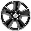 Khomen Wheels KHW1601 (Geely Atlas Pro) 6,5x16 5x114,3 ET45 dia 54,1 black-FP