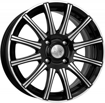 K&K Сиеста 5x13 4x100 ET35 dia 67,1 алмаз черный