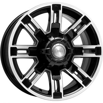 K&K Полюс 7,5x16 6x139,7 ET30 dia 108,1 алмаз черный