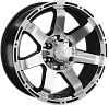 LS wheels 1289 7,5x17 6x139,7 ET25 dia 106,1 BKF