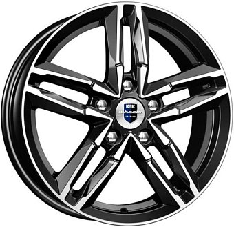 K&K Sayan 6x16 5x108 ET45 dia 67,1 алмаз черный