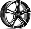 OZ Racing Adrenalina 8x17 5x108 ET38 dia 75 matt black diamond cut