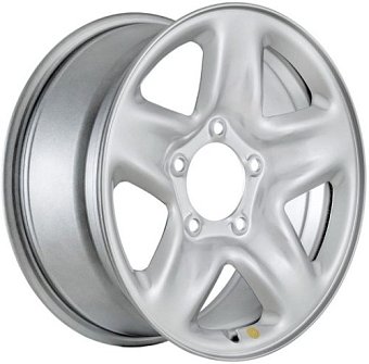 Offroad wheels Toyota Land Cruiser 100/200 8x18 5x150 ET60 dia 110,1 серебристый