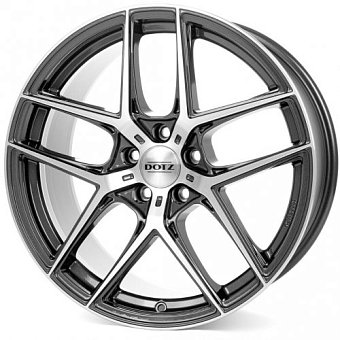 Dotz LagunaSeca dark 9x19 5x120 ET38 dia 72,6 anthracite polished
