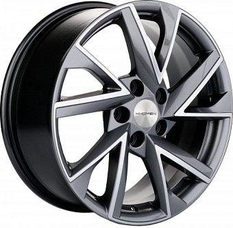 Khomen Wheels KHW1714 (X-Trail) 7x17 5x114,3 ET45 dia 67,1 gray-FP Россия