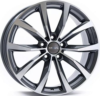 MAK Wolf 7x17 5x112 ET40 dia 57,1 gun metallic mirror