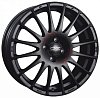 OZ Racing Superturismo GT 8x18 5x112 ET50 dia 75 matt black + red lettering