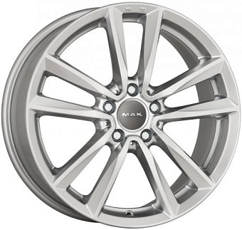 MAK Bremen 8x18 5x112 ET45 dia 66,6 silver MAK Bremen 8x18 5x112 ET45 dia 66,6 silver