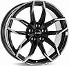 Rial Lucca 6.5x17 4x100 ET45 dia 63.3 diamond black front polished Германия