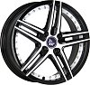 YST X-1 8x18 5x105 ET42 dia 56,6 B+W+WSI YST X-1 8x18 5x105 ET42 dia 56,6 B+W+WSI
