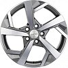 Khomen Wheels KHW1712 (Octavia) 7x17 5x112 ET49 dia 57,1 gray-FP