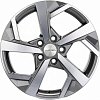 Khomen Wheels KHW1712 (RAV4) 7x17 5x114,3 ET39 dia 60,1 gray-FP