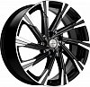 Khomen Wheels KHW1901 (Kia Sportage) 7,5x19 5x114,3 ET50,5 dia 67,1 black-FP Россия