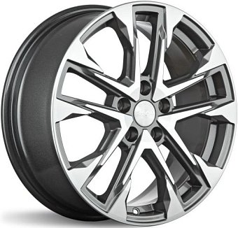 Скад Атакор 7x17 5x112 ET40 dia 66,6 алмаз графит Россия
