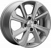 Khomen Wheels KHW1501 (XRay) 6x15 4x100 ET37 dia 60,1 F-silver