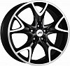 AEZ Phoenix dark 8.5x18 5x120 ET45 dia 72.6 black polished