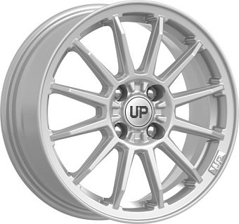 Wheels UP Up102 6x15 4x100 ET46 dia 60,1 silver classic
