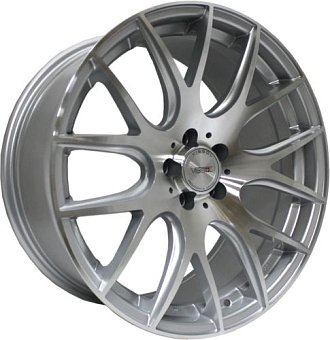 Vissol V-001 9,5x18 5x100 ET35 dia 57,1 silver cut