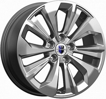 K&K Авиор 7x17 5x108 ET45 dia 67,1 дарк платинум брайт