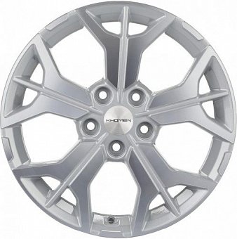 Khomen Wheels KHW1715 (Camry) 7x17 5x114,3 ET45 dia 60,1 F-silver-FP