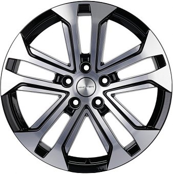 Khomen Wheels KHW1803 (Chery Tiggo 4/Tiggo 7 Pro) 7x18 5x108 ET33 dia 60,1 black-FP