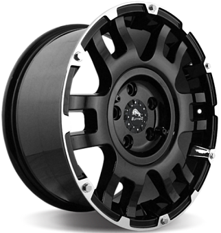 Buffalo BW-004 9x20 6x139,7 ET18 dia 106,1 gloss black machined face Buffalo BW-004 9x20 6x139,7 ET18 dia 106,1 gloss black machined face