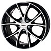 Alutec Cult 7x16 5x100 ET38 dia 63.3 diamond black front polished