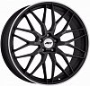 AEZ Crest dark 9x19 5x112 ET20 dia 66,6 anthracite matt polished lip