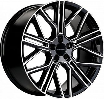 Khomen Wheels KHW2101 (Range Rover) 9,5x21 5x120 ET49 dia 72,6 black-FP Россия