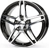 Dezent RB dark 6,5x15 4x100 ET38 dia 60,1 black polished