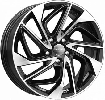 K&K КС883 7x18 5x114,3 ET35 dia 60,1 алмаз черный Россия