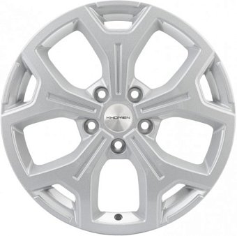 Khomen Wheels KHW1710 (Coolray) 6,5x17 5x114,3 ET45 dia 54,1 F-silver