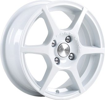Скад Ягуар 5,5x14 4x98 ET38 dia 58,6 белый Россия