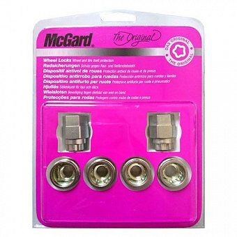 Комплект секреток McGard 34012 SU гайка M12x1,5 конус 60° хром (без защитного кольца)