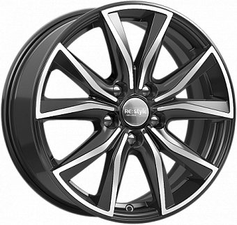 K&K Original Series Nissan (Qashqai КС867) 7x17 5x114,3 ET40 dia 66,1 алмаз черный Россия