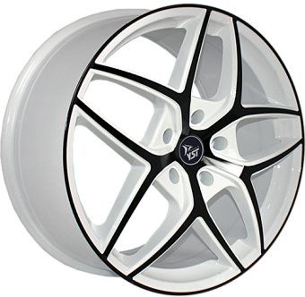 YST X-19 6x15 4x100 ET36 dia 60,1 W+B YST X-19 6x15 4x100 ET36 dia 60,1 W+B