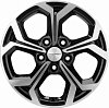 Khomen Wheels KHW1606 (Ceed/Elantra) 6,5x16 5x114,3 ET50 dia 67,1 black-FP Россия