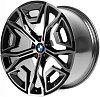 CMST SL918М 11x21 5x112 ET36 dia 66.6 черный + полированные спицы