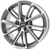 graphite matt front polished