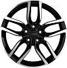 Khomen Wheels KHW1708 (Nissan Tiida) 6,5x17 5x114,3 ET45 dia 66,1 black-FP