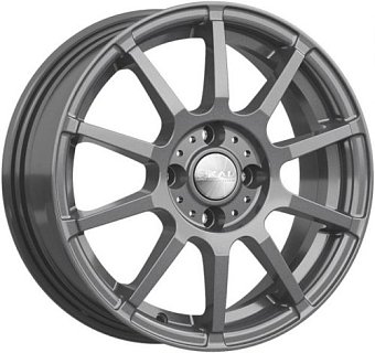 Скад Акита 6x15 4x100 ET47 dia 60,1 графит