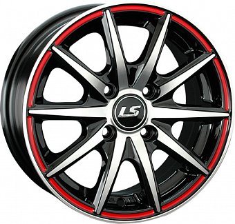 LS wheels 221 6,5x15 4x100 ET40 dia 73,1 BKFRL