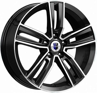 K&K Танаис 7x18 5x108 ET49 dia 67,1 алмаз черный Россия