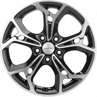 Khomen Wheels KHW1702 (Forester) 7x17 5x114,3 ET48 dia 56,1 black-FP